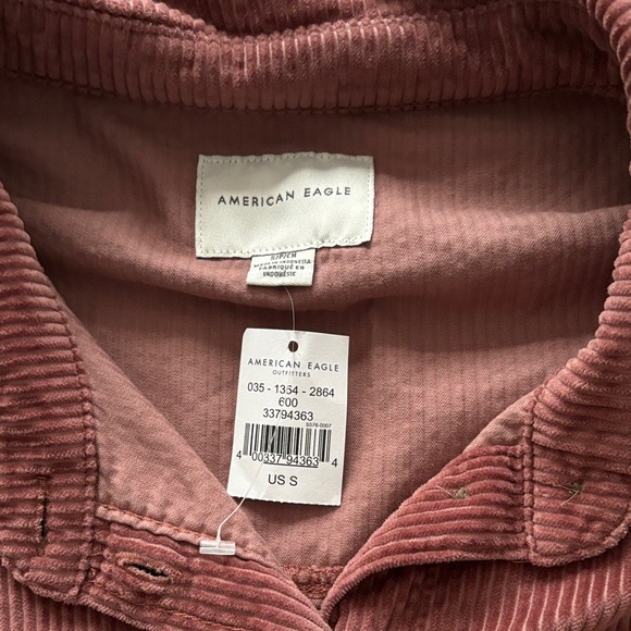 AMERICAN EAGLE Corduroy Button-Up Shirt - Picture 2 of 2